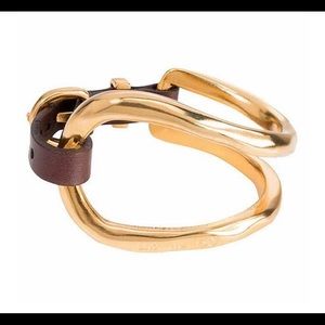 Uno de 50 Bite bracelet in Gold